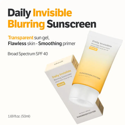 No Cast Blur Sunscreen Korean Blur-Filter SPF 40