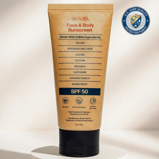 Tallow Sunscreen Clean Mineral Protection SPF 50
